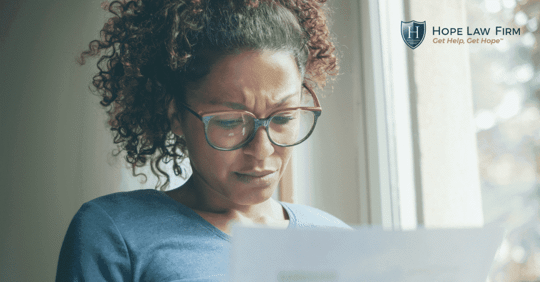 concerned woman